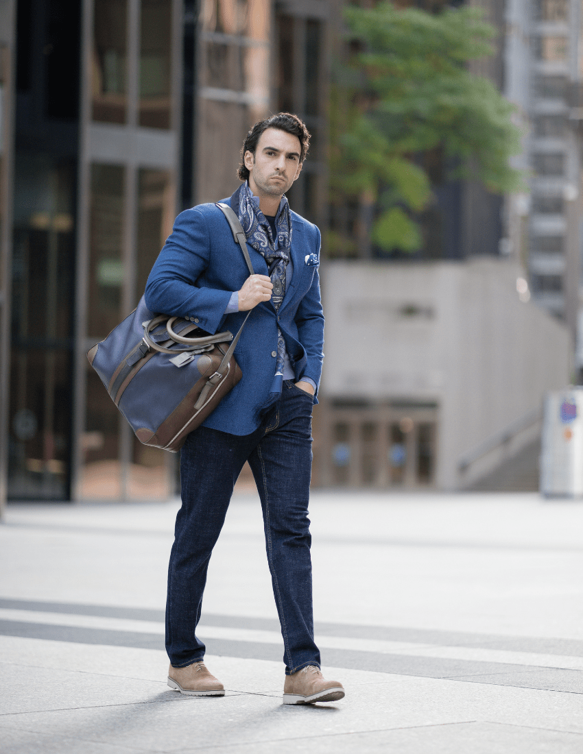 How Men Can Keep Their Business Wardrobe Looking Sharp While Travelling, King & Bay Custom Clothing